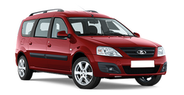 Lada Largus u7 Красный