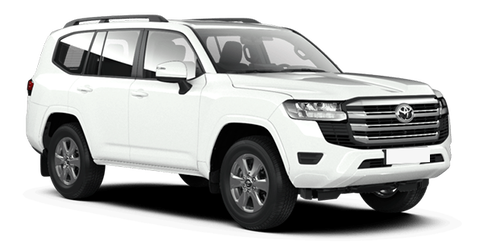 Toyota Land Cruiser 300 Белый